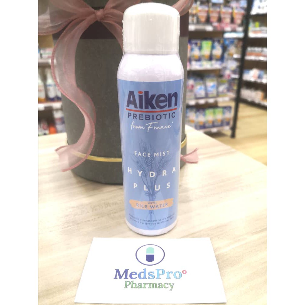 MedsPro Aiken Prebiotic Face Mist Hydra Plus with Rice Water 100ML (EXP
