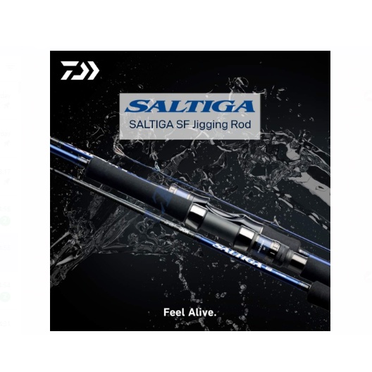 DAIWA SALTIGA SF JIGGING SPINNING AND BAITCASTING ROD MODEL 2022 ...
