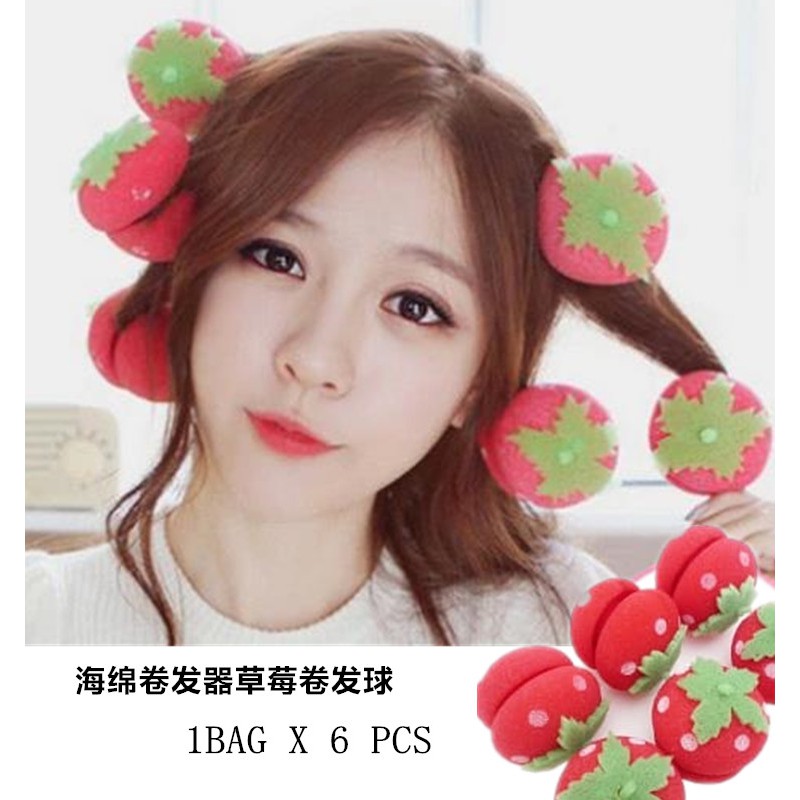 Strawberry hotsell hair curlers