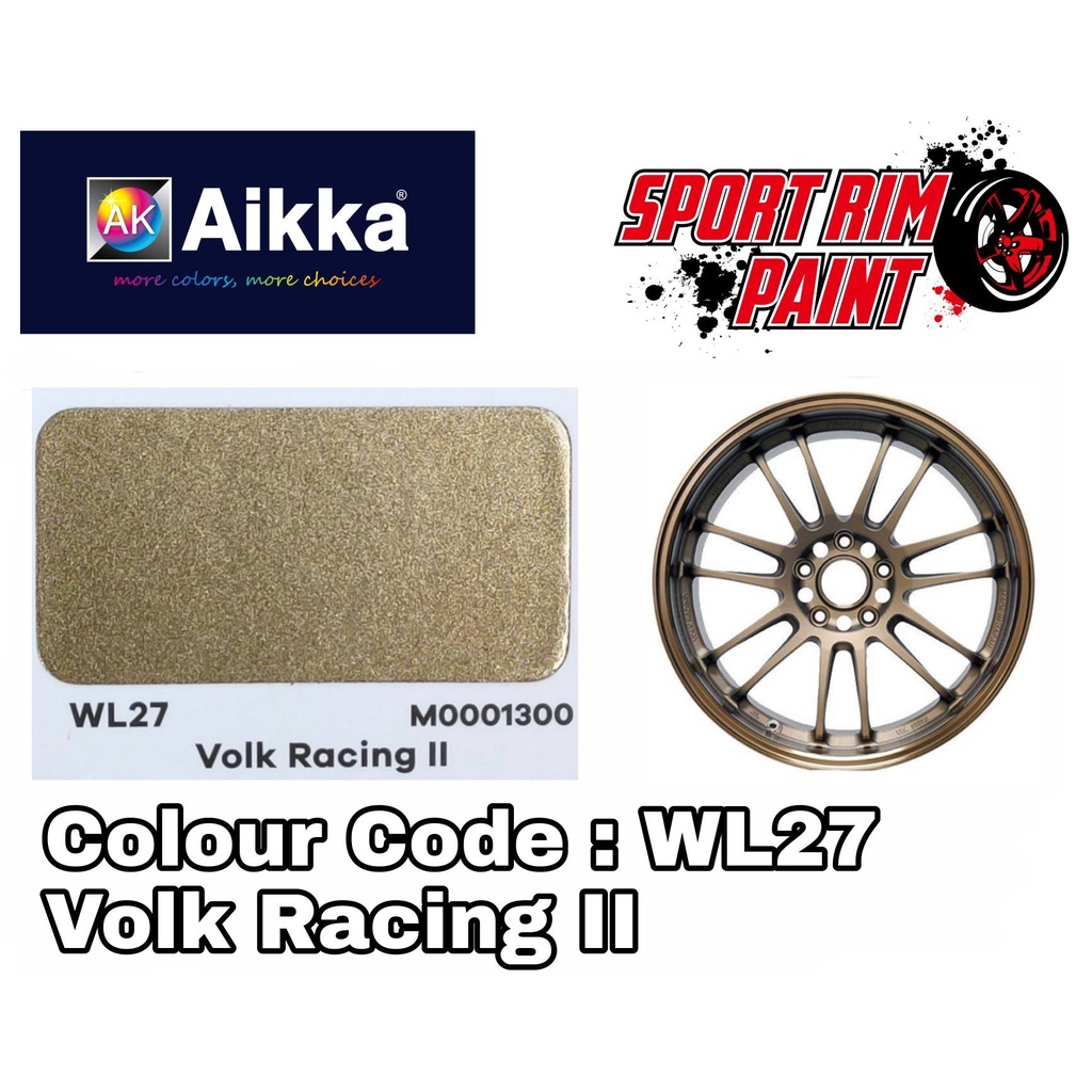 VIRCOAT AIKKA Aerosol Spray 2K Paint Sport Rim Paint Motor Paint Touch ...