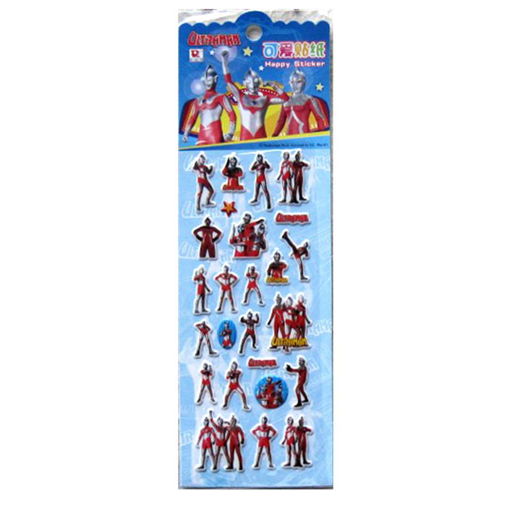 Ultraman 3D Stickers (XPA) | Shopee Malaysia