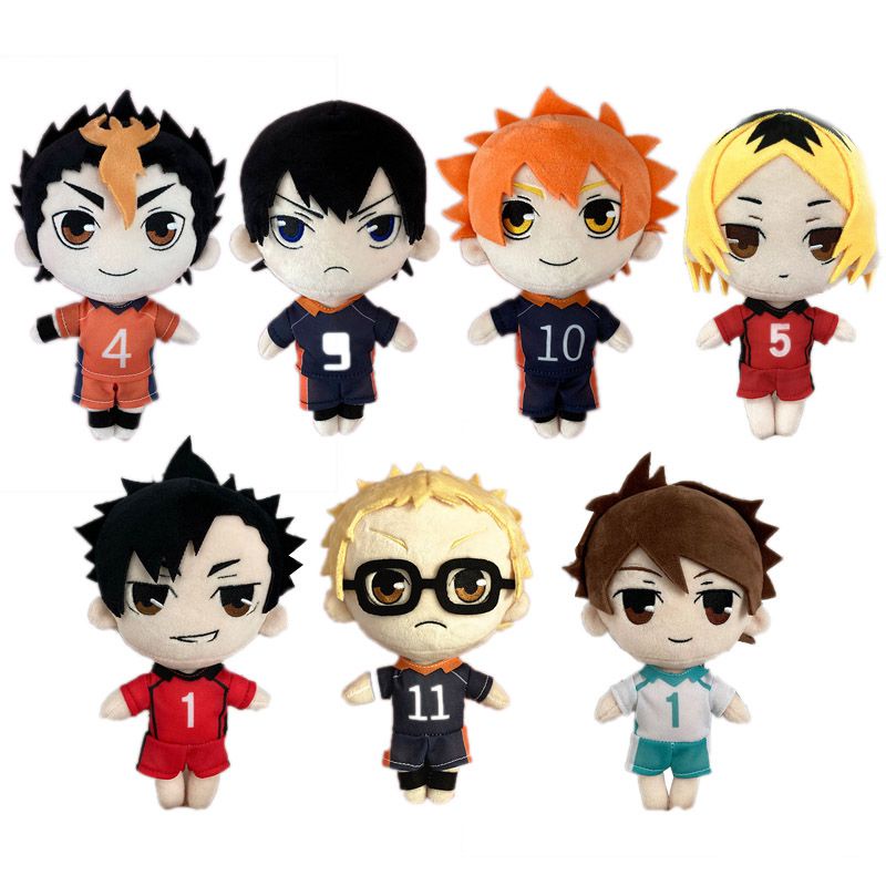 Plush Toy Haikyuu!! Stuffed Doll Shoyo Kageyama Nishinoya Tsukishima ...