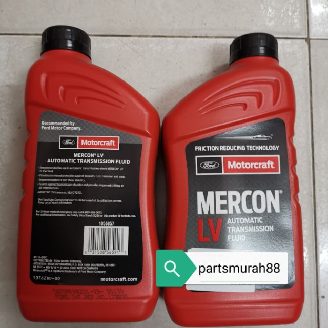 Mercon lv discount transmission oil