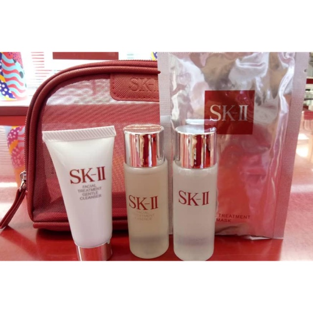 Sk-ii trial set SK2 cleanser clear lotion essence mask | Shopee Malaysia