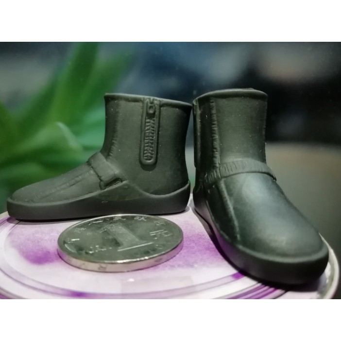 [Ready Stock] Miniature 1/6 Scale Navy Diver MidCut Military Boots 12