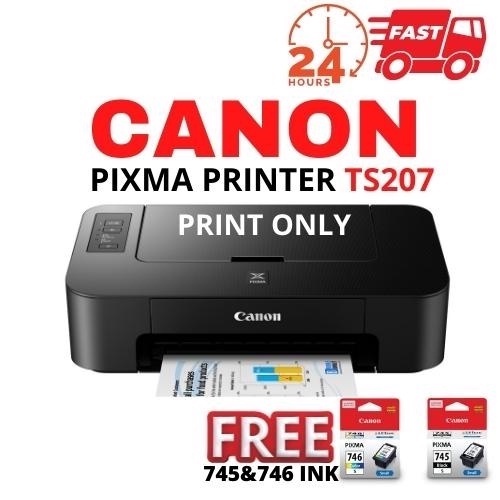 Canon PIXMA TS202 Printer Color Inkjet 2319C002 Inkjet, 55 OFF