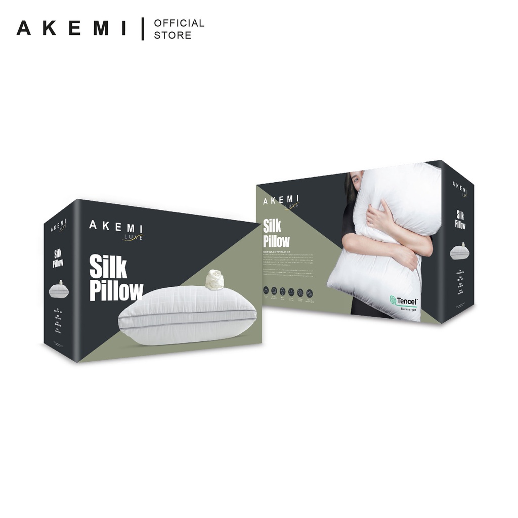 AKEMI Luxe Silk Pillow Shopee Malaysia