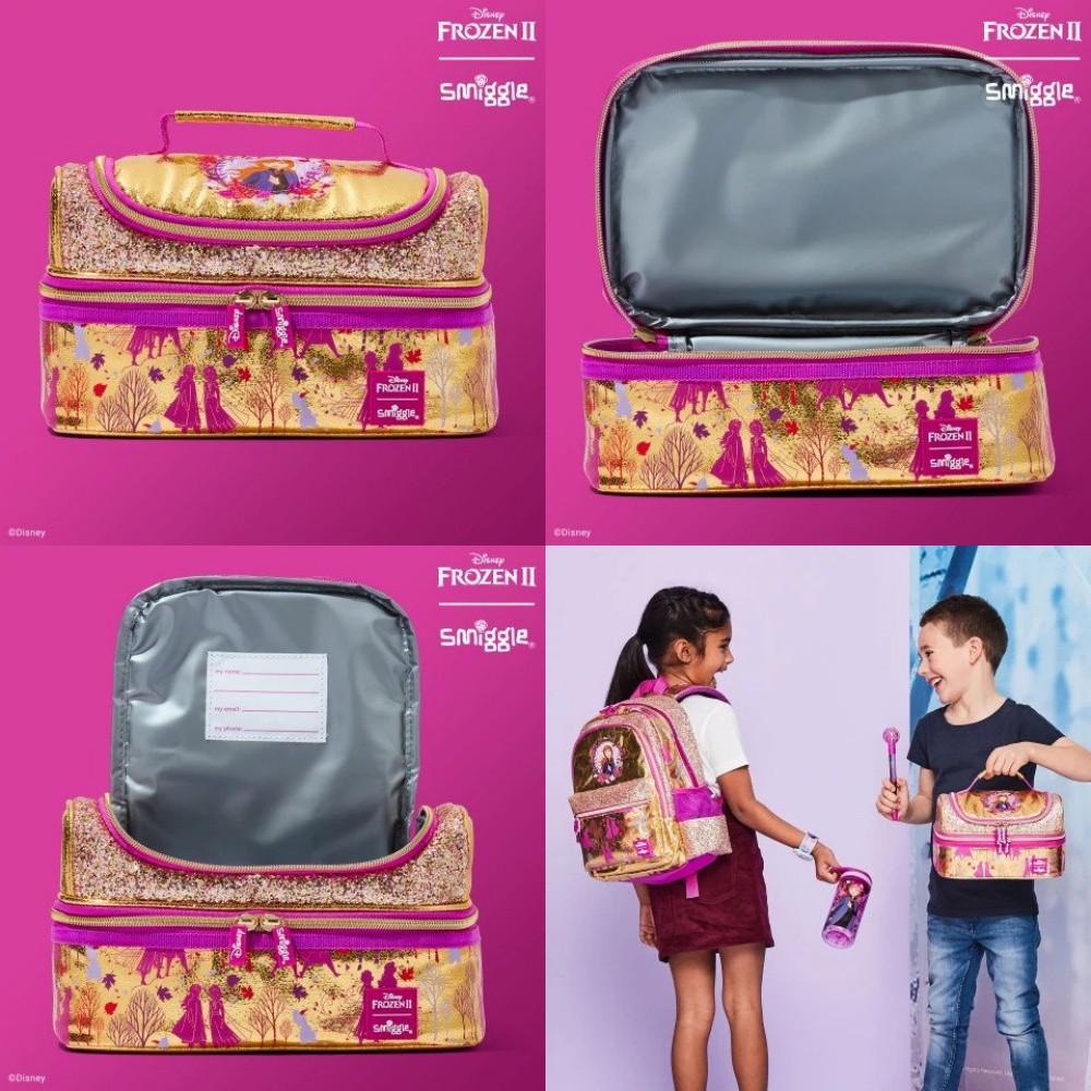 Smiggle frozen best sale lunch box