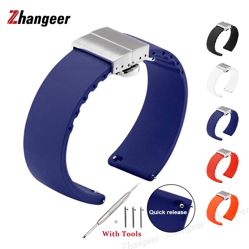 14mm silicone watch online band