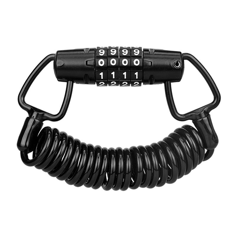 Stok KL4 Digits Anti-Theft Locks Bike Locker Long Steel Cable Coil ...