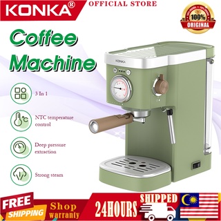 New Retro Designed Commercial Coffee Machine Stock Photo