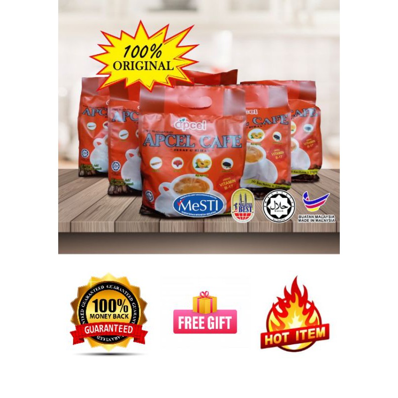 APCEL CAFE 💯 ORIGINAL HQ + FREE GIFT | Shopee Malaysia