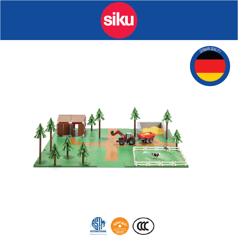 Siku 5601 Sikuworld Farmer Playset Starter Kit Shopee Malaysia