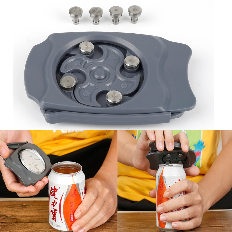 Can Opener Bar Tool, Can Top Remover, Topless Can Opener, Beer Can