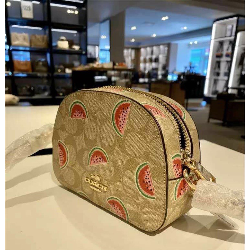 COACH 2627 MINI SERENA CROSSBODY IN SIGNATURE CANVAS WITH WATERMELON PRINT  (IMR0Q) [2627IMR0Q] - Bungki, Thailand Shopping Celebration