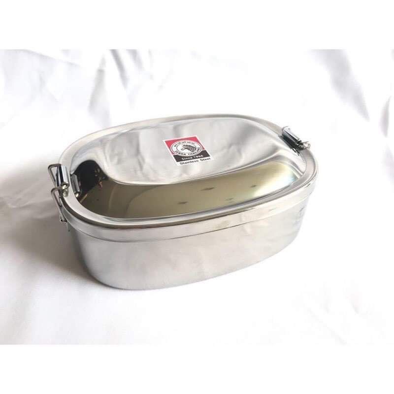 Zebra Stainless Steel 15cm Lunch Box Shopee Malaysia