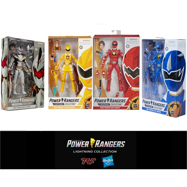 Lghtning collection Power ranger Dino thunder-sentai abaranger ...