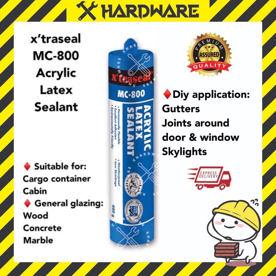 X'traseal MC800 Acrylic Latex Sealant 480g/Silicone/X'traseal Silicone