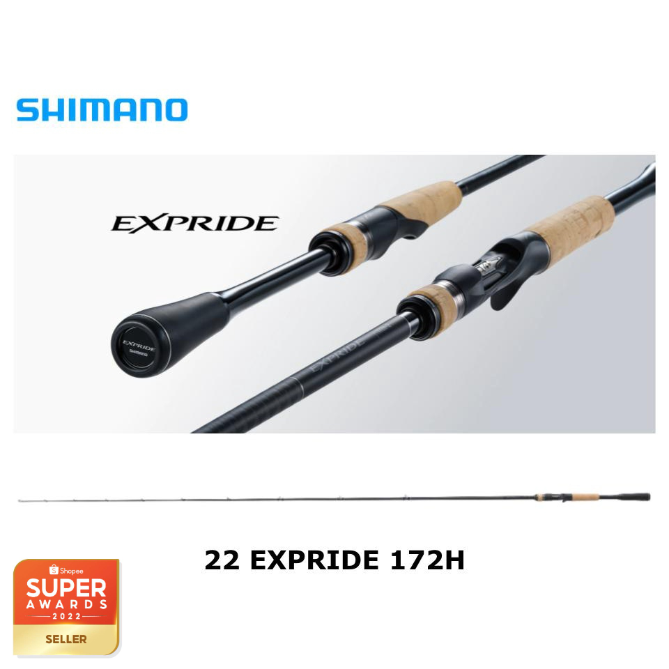 2022 SHIMANO fishing rod EXPRIDE BAITCASTING ROD WITH 1 YEAR LOCAL WARRANTY