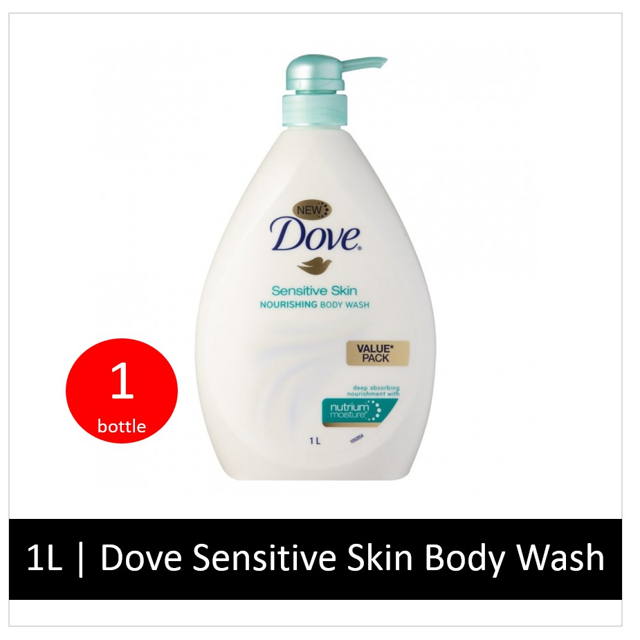 Dove Shower Gel Sensitive Skin 1L Shopee Malaysia
