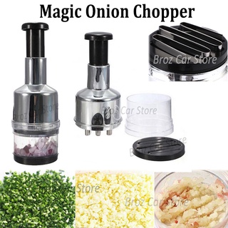 Magic Onion Chopper Food Vegetable Garlic Onion Dicer Mincer Cutter Peeler