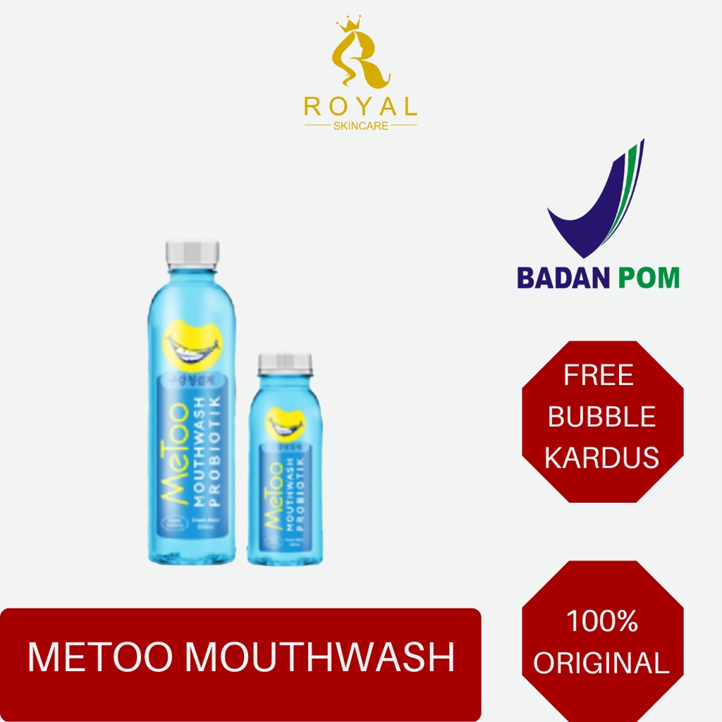 Metoo MOUTHWASH FRESH MINT / Probiotic Dental Bleaching Medicine