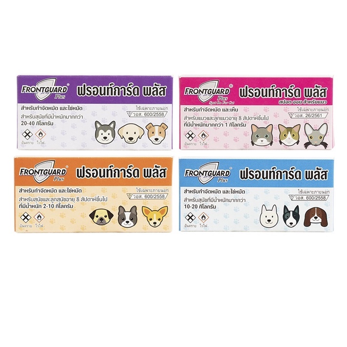 Frontguard Plus Flea And Tick Drops Eggs Larvae Adult Dogs And Cats (1 ...