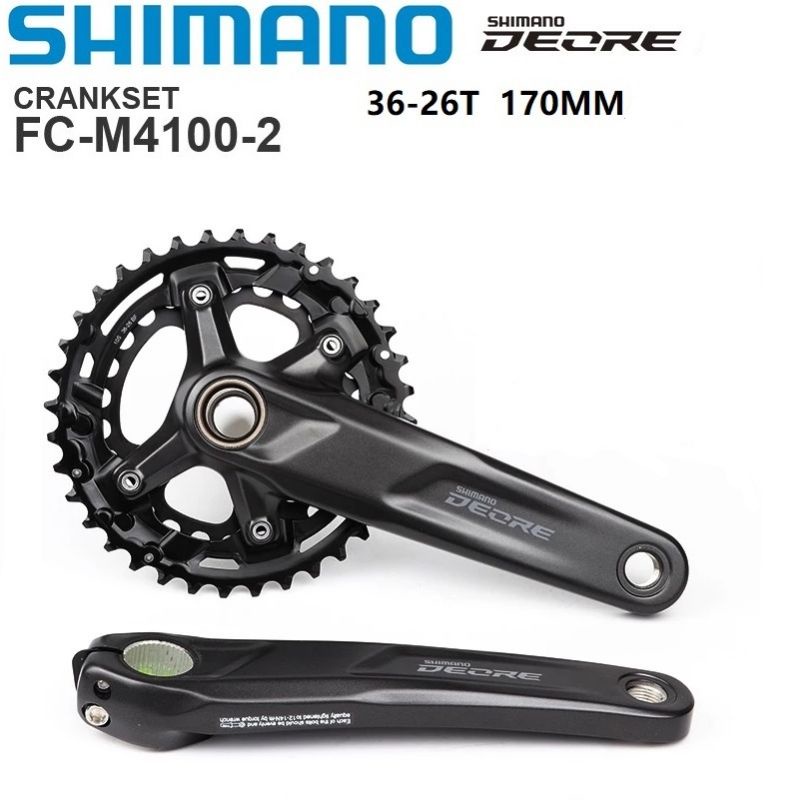 Shimano deore double crankset deals