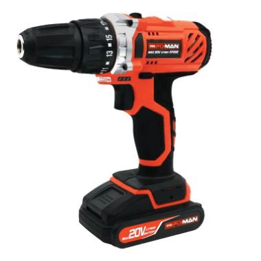 Mr Diy Fixman Drill READY STOCK PRO FIXMAN Power Drill Set 20V/12V