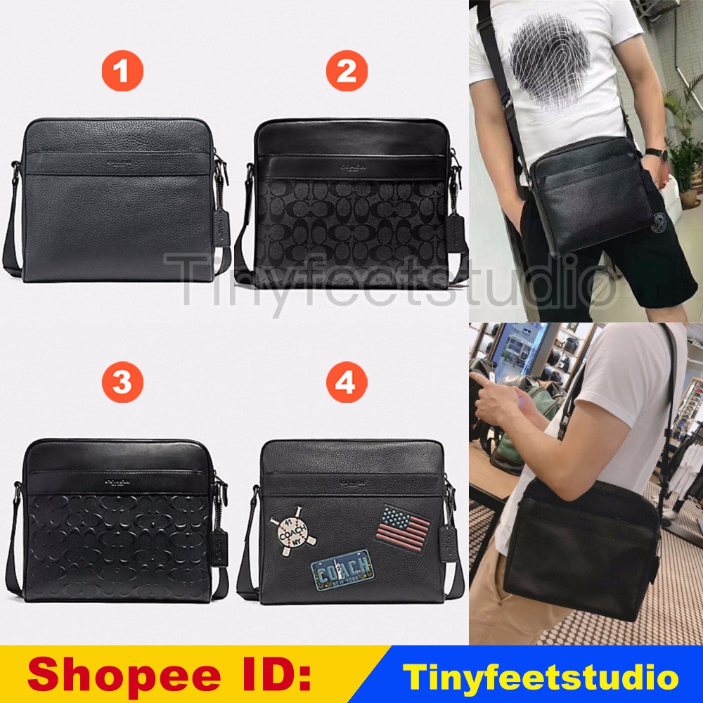 Coach slingbag new design 2022 beg lelaki, Men's Fashion, Bags, Sling Bags  on Carousell