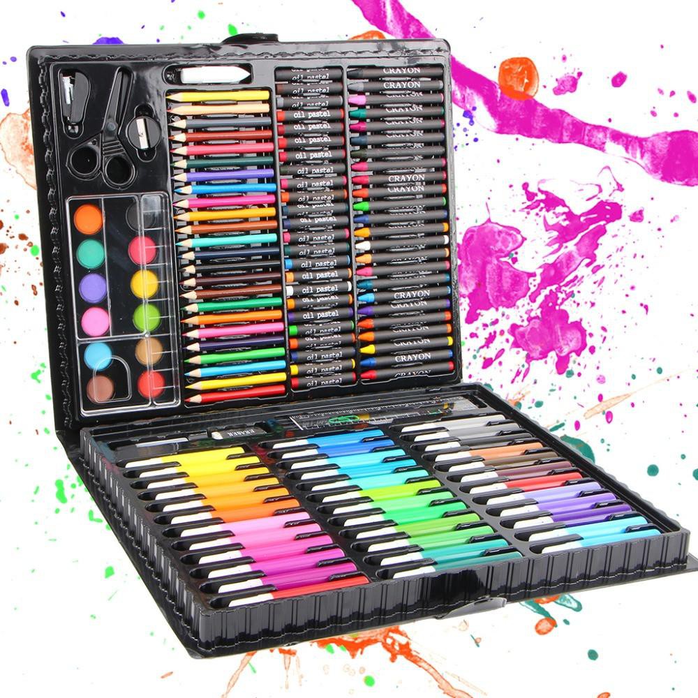 Coloring Set 150pcs Art Set Color Perfect Gift Set Colour Set Set Mewarna  Set Kaler Set Seni Lukis Warna Doodle