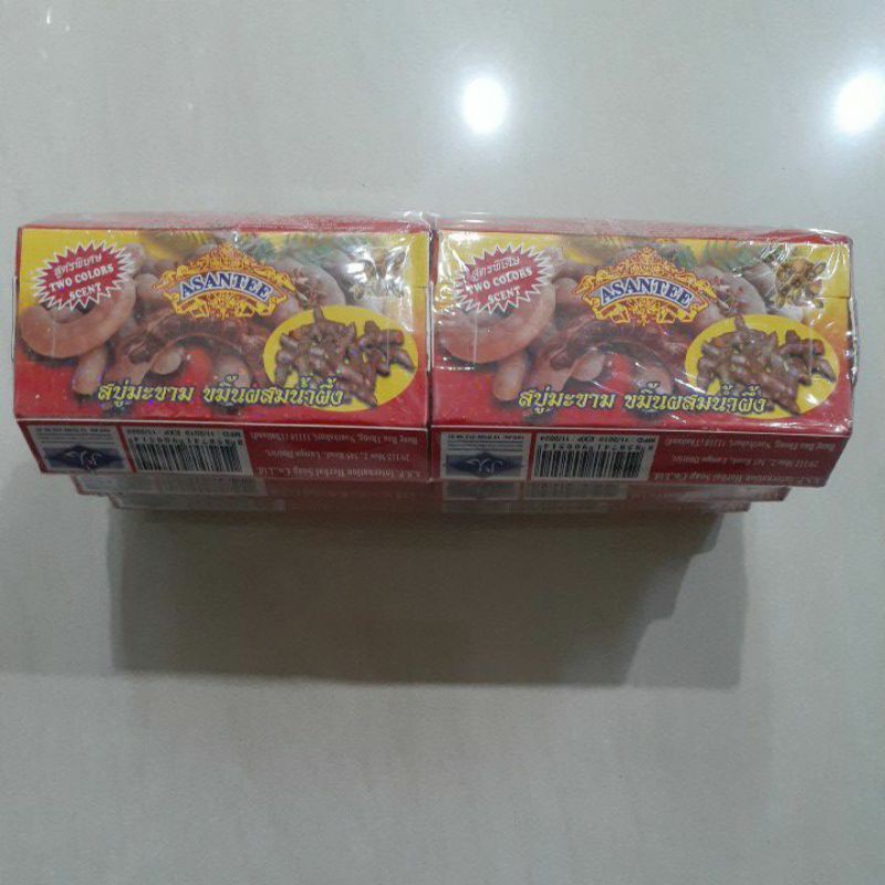 🔥Ready stock🔥AsanTee Tamarind&Turmeric with Honey Soap 125g Shopee