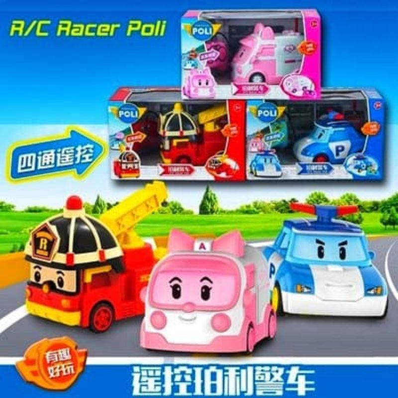 Remote Control Wireless POLI Car (Ready Stock) Shopee Malaysia
