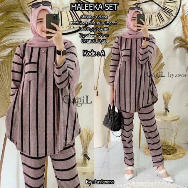 Maleeka Set | Shopee Malaysia