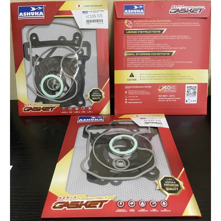 ASHUKA LC135 TOP SET GASKET STANDARD Shopee Malaysia