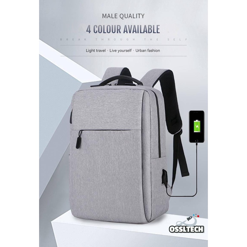 Self hotsell charging backpack