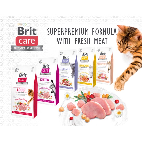 Brit Care Cat Grain-Free Sterilized Urinary Health – Crocchette Senza Cereali Per Gatti Sterilizzati, Supporto Per La Salute Urinaria