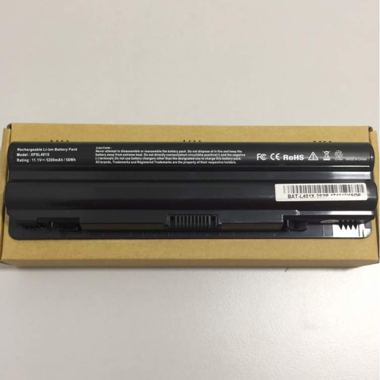 9-Cell 7800mAh Li-Ion Laptop Battery For Dell XPS 14 15 17 L401X L501X L502X L701X L702X – 11.1V, 5-Year Warranty