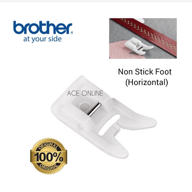 Brother Non-Stick Foot 7mm SA114 ^ - 012502100072