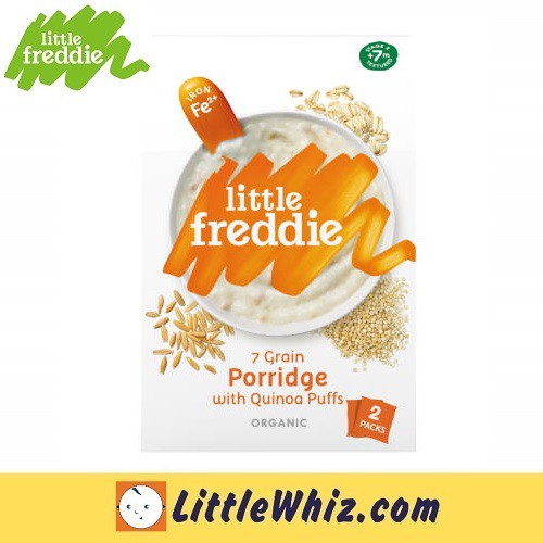 Little Freddie Baby Cereal Organic 7 Grain Porridge With Quinoa