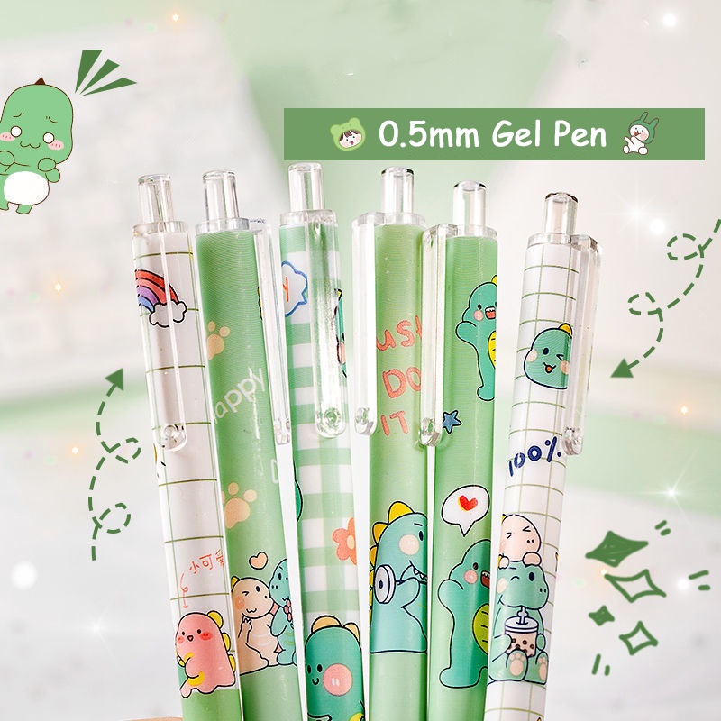 4 Pcs Korean Cute Sequin Moon Pendant Gel Pen 0.5mm Black Ink Pens School  Writing Stationery For Girls Scholl Office Supplies - Gel Pens - AliExpress