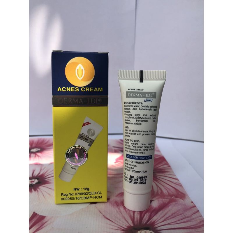 Derma IDL Plus Scar Healing Acne Reduction Cream (12g) Shopee Malaysia