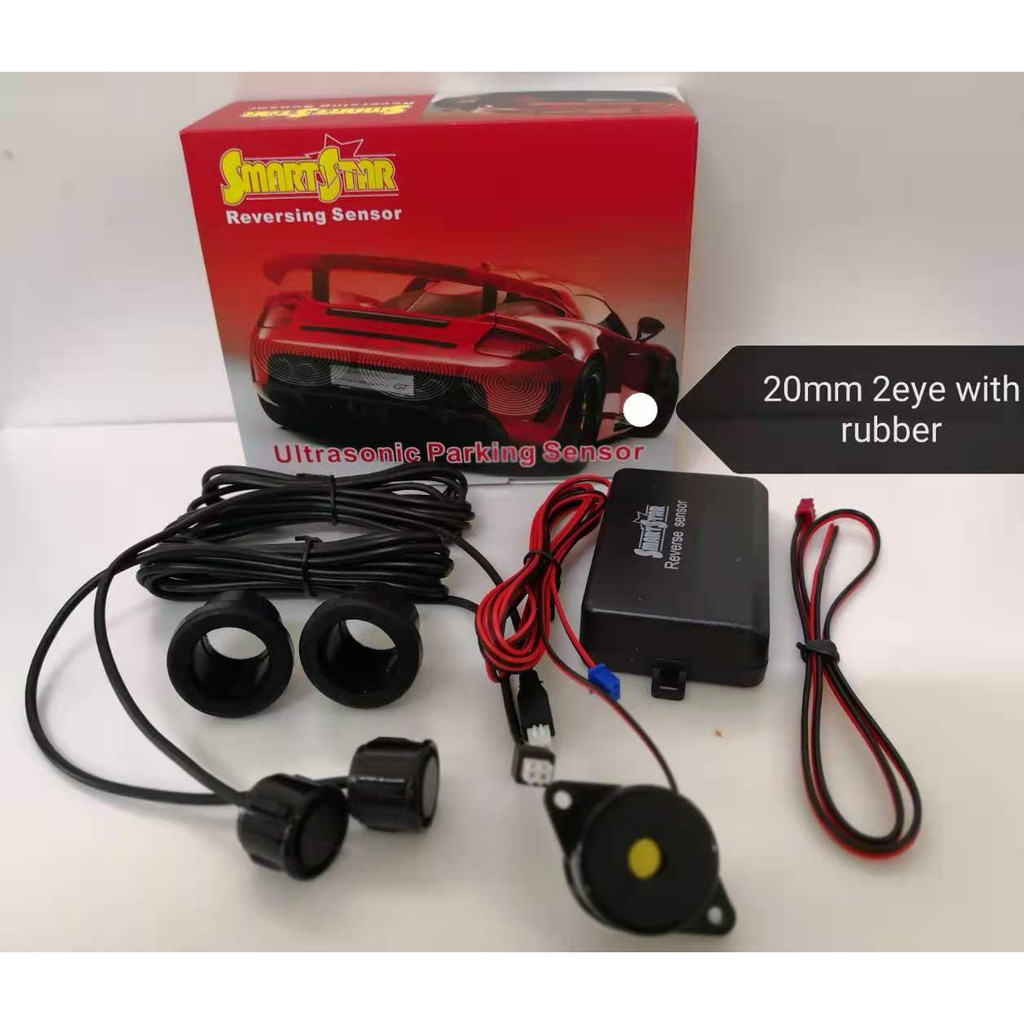 Smartstar Parking Reverse Sensor System 20mm With Rubber | Shopee Malaysia