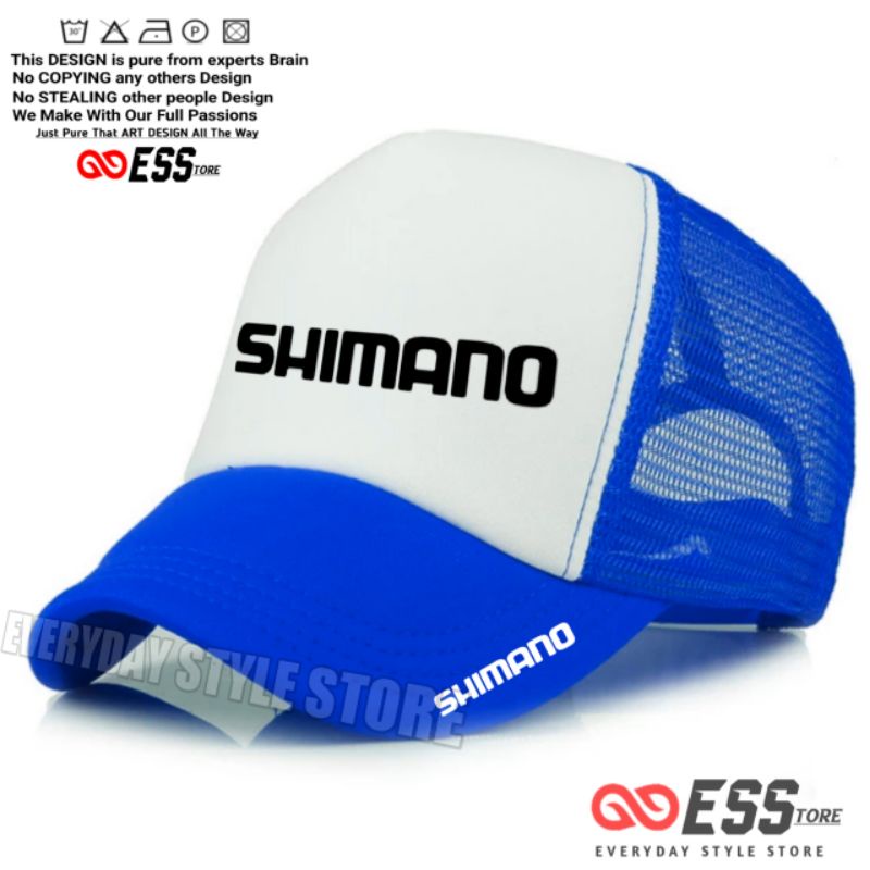 Shimano Trucker Net Hat - Shimano Fishing Hat | Shopee Malaysia