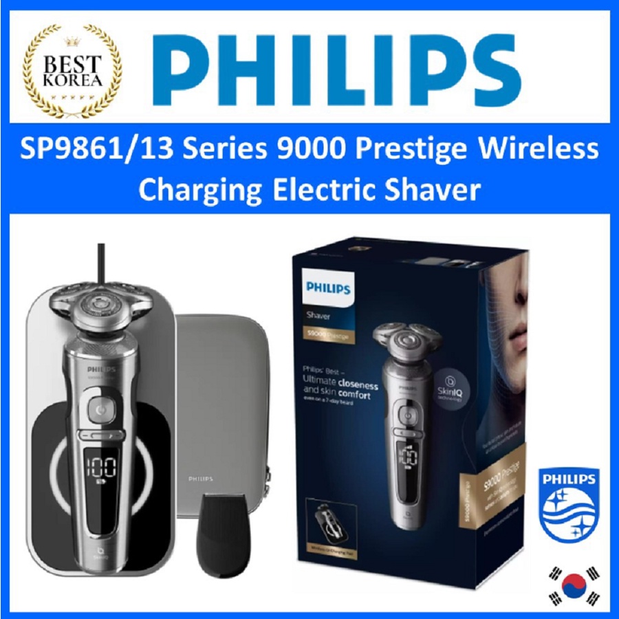 Philips SP9861/13 Wet and Dry Electric Shaver Series 9000 Prestige ...