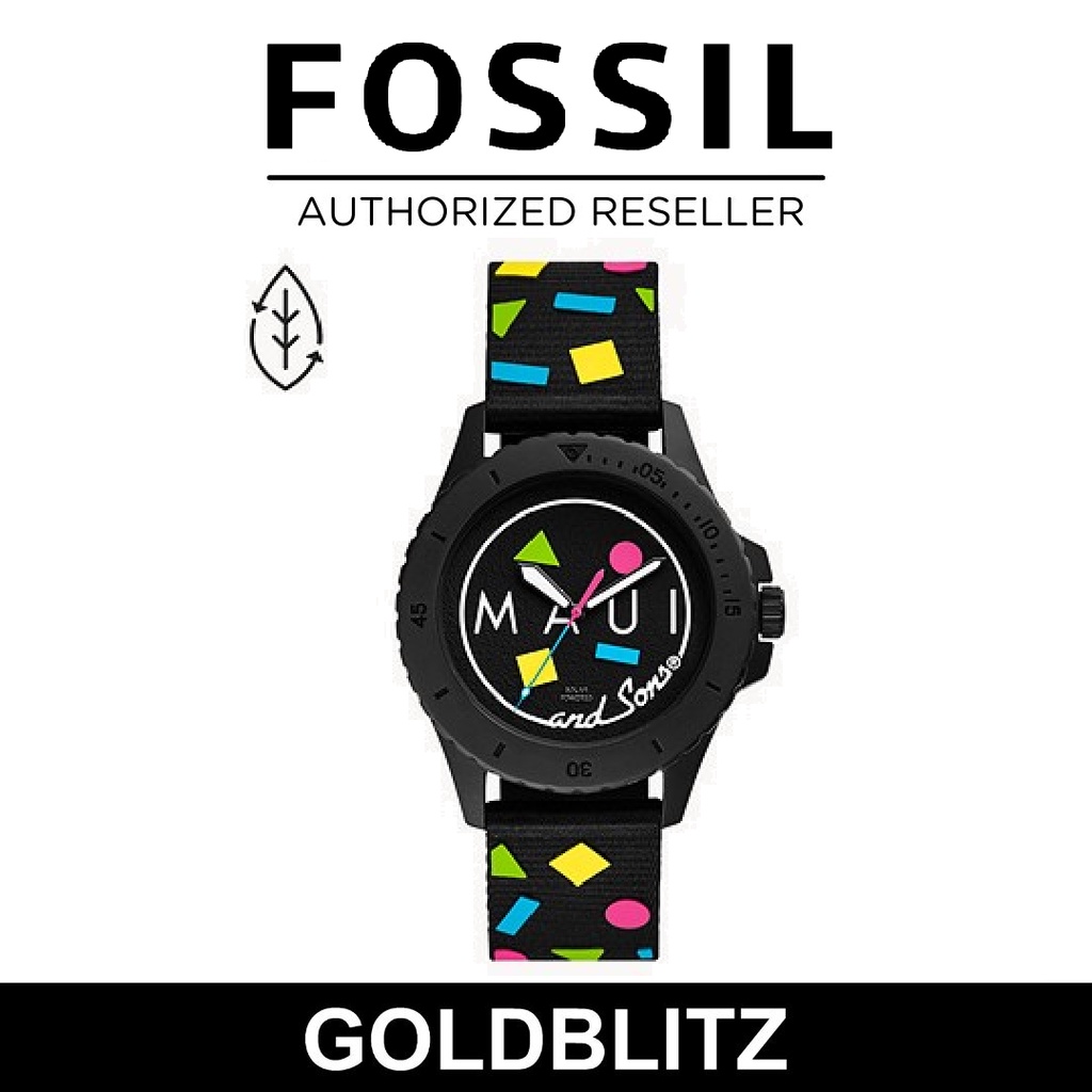 Fossil rainbow watch sale