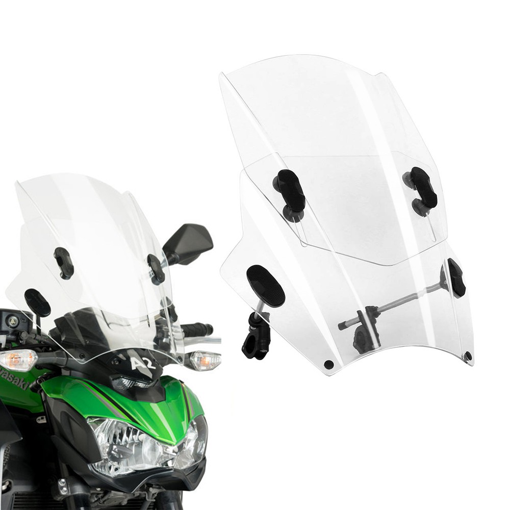 Motorcycle deals handlebar windshield