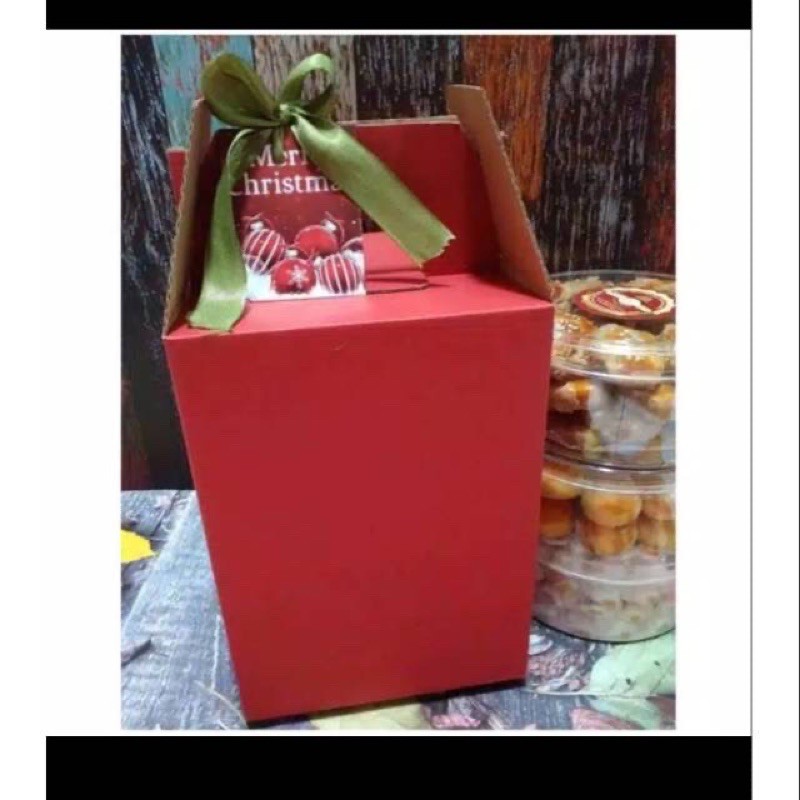 Box / box tenteng Thick Chinese Red Contents 3 Jars 500gr @ 6 Pcs ...