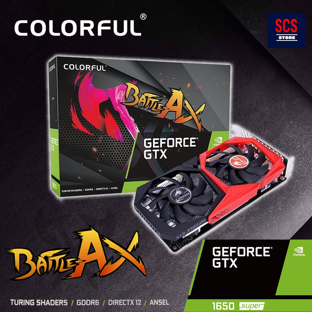 Colorful GeForce GTX 1650 SUPER NB 4G-V | Shopee Malaysia