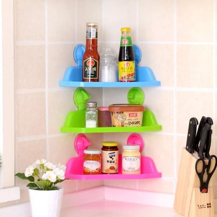 Elbow Rack Paste Soap Rack Seasoning Rack Elbow Corner Shelf Vacuum ...